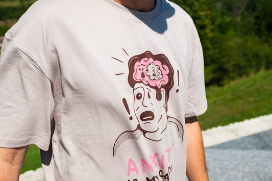 Tričko: Anxiety is my cardio